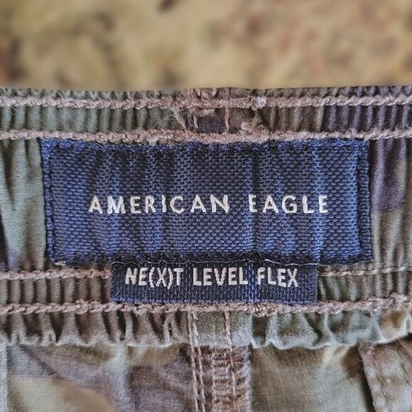 AE Camo Green Flex Khaki Jogger - Picture 7 of 16